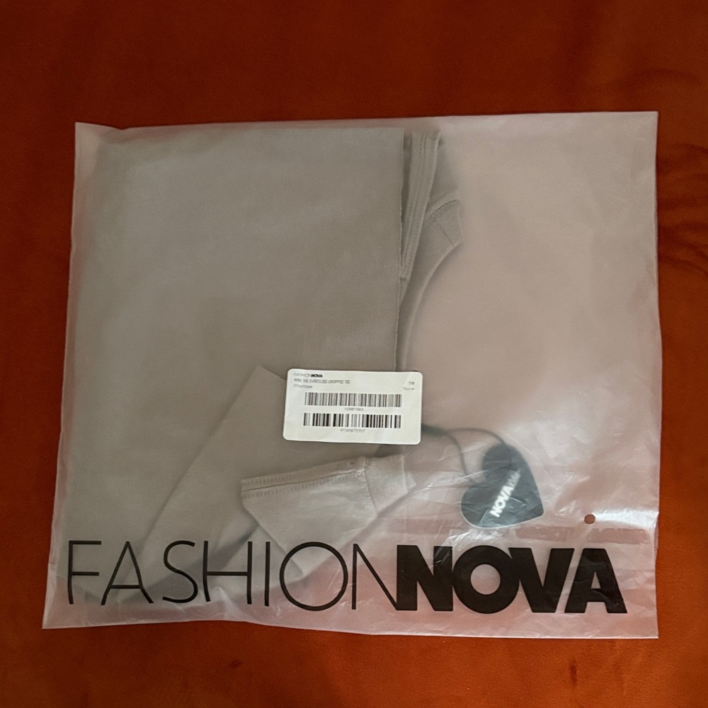 Fashion Nova Light Gray Apparel